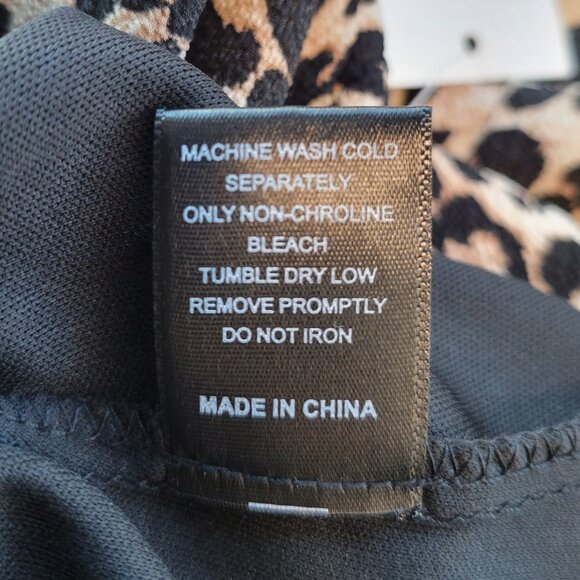 Crystal Doll Womens Juniors Cheetah Animal Print Ruffled Maxi Dress - Picture 10 of 12